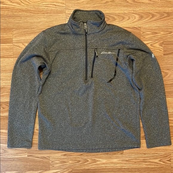 Eddie Bauer Other - Eddie Bauer Charcoal Gray Quarter-Zip First Ascent Men’s S